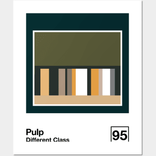 Different Class  / Minimalist Style Graphic Poster Design Posters and Art